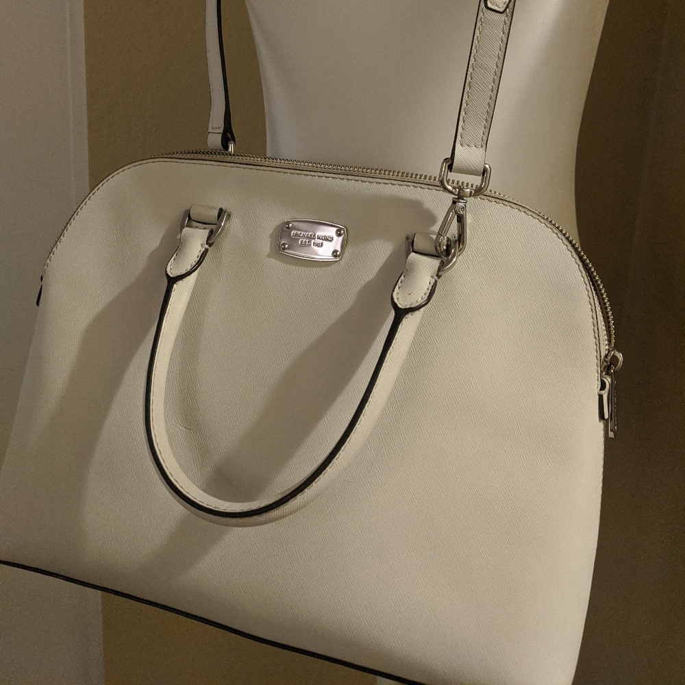 White Michael Kors Purse